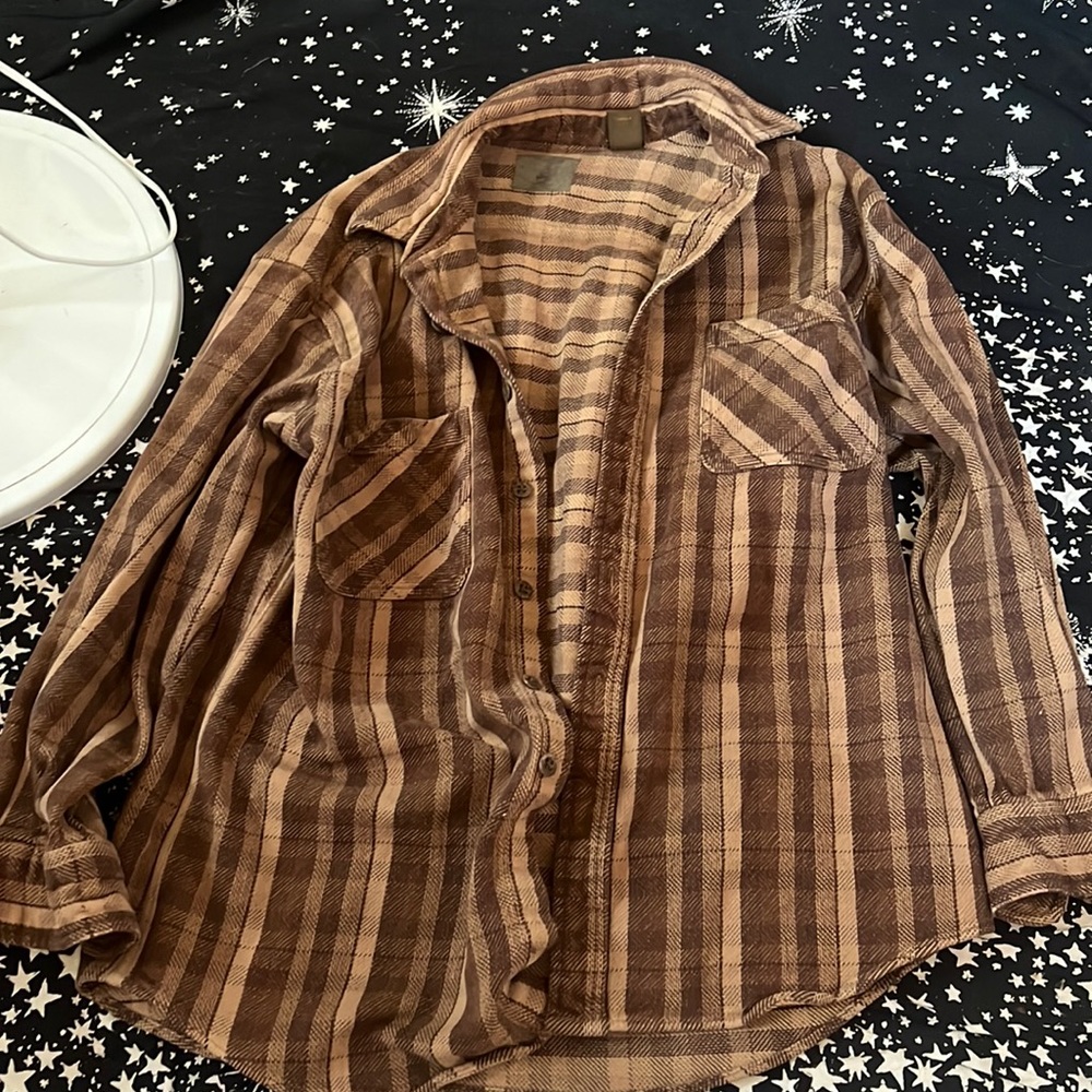 thrifted flannel #fall #flannel #thrifted